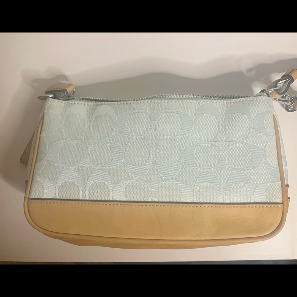 Coach Demi Pouch with Signature C print